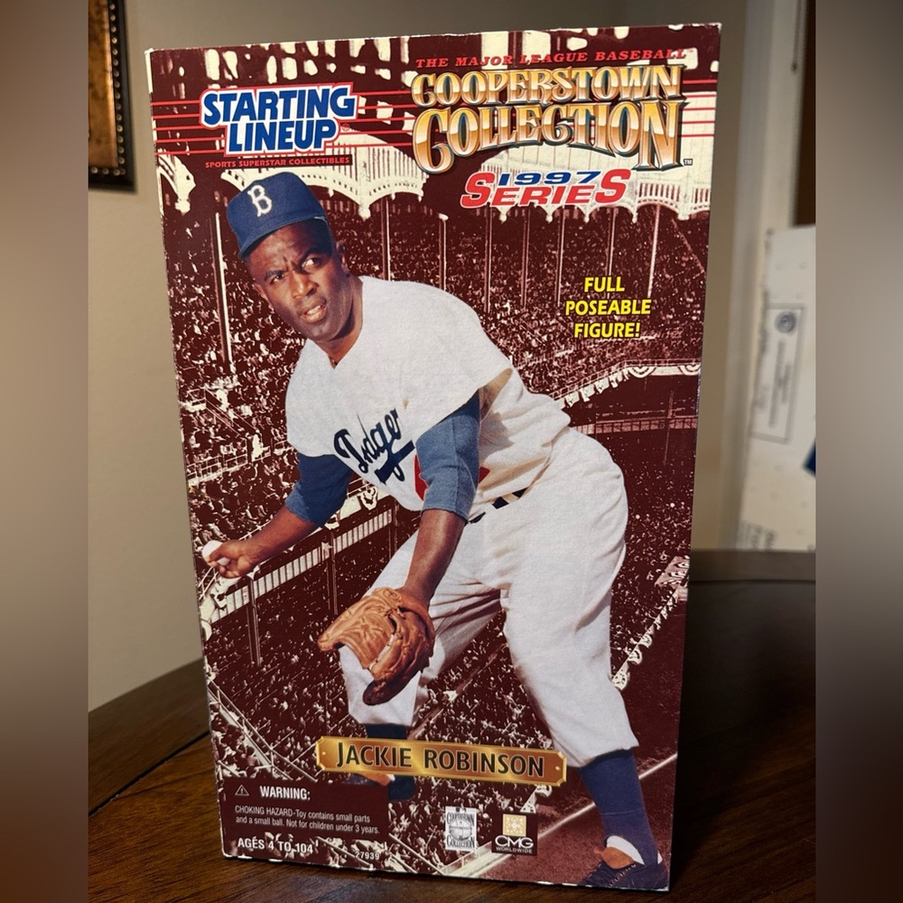 Jackie Robinson 12" Figure 1997 Series Cooperstown Collection